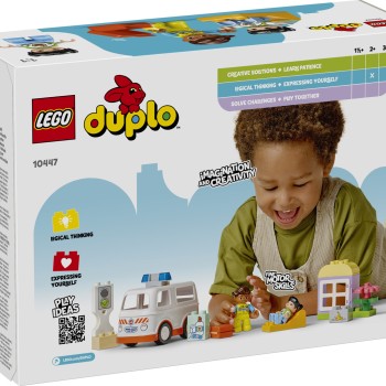 Kocke Duplo Rešilni avto in voznik 10447