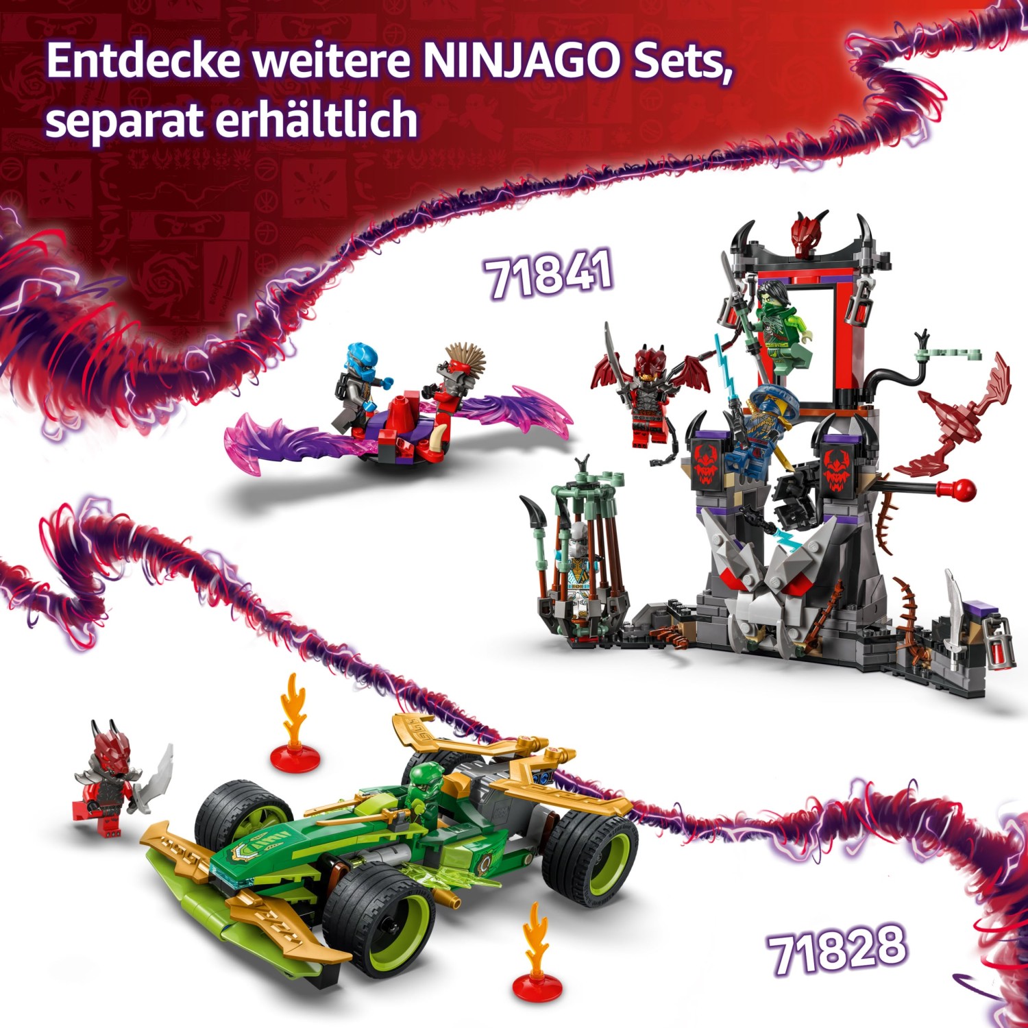 Kocke Ninjago Bojni paket Zmajski Spinjitzu 71826