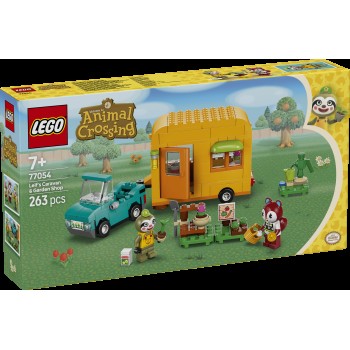 Kocke Animal Crossing Leif s svojo prikolico in vrtnarsko trgovino 77054