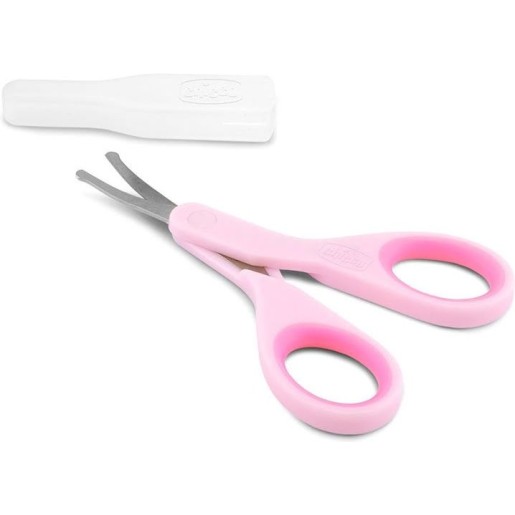 Chicco škarjice s pokrovčkom pink Chicco škarjice s pokrovčkom pink