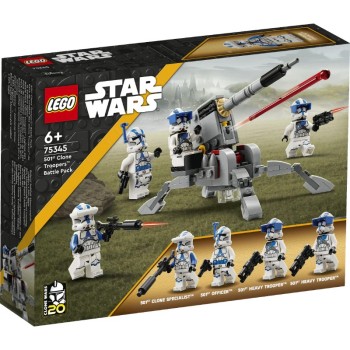 Kocke Star Wars Bojni paket klonskih bojevnikov 501. enote 74345