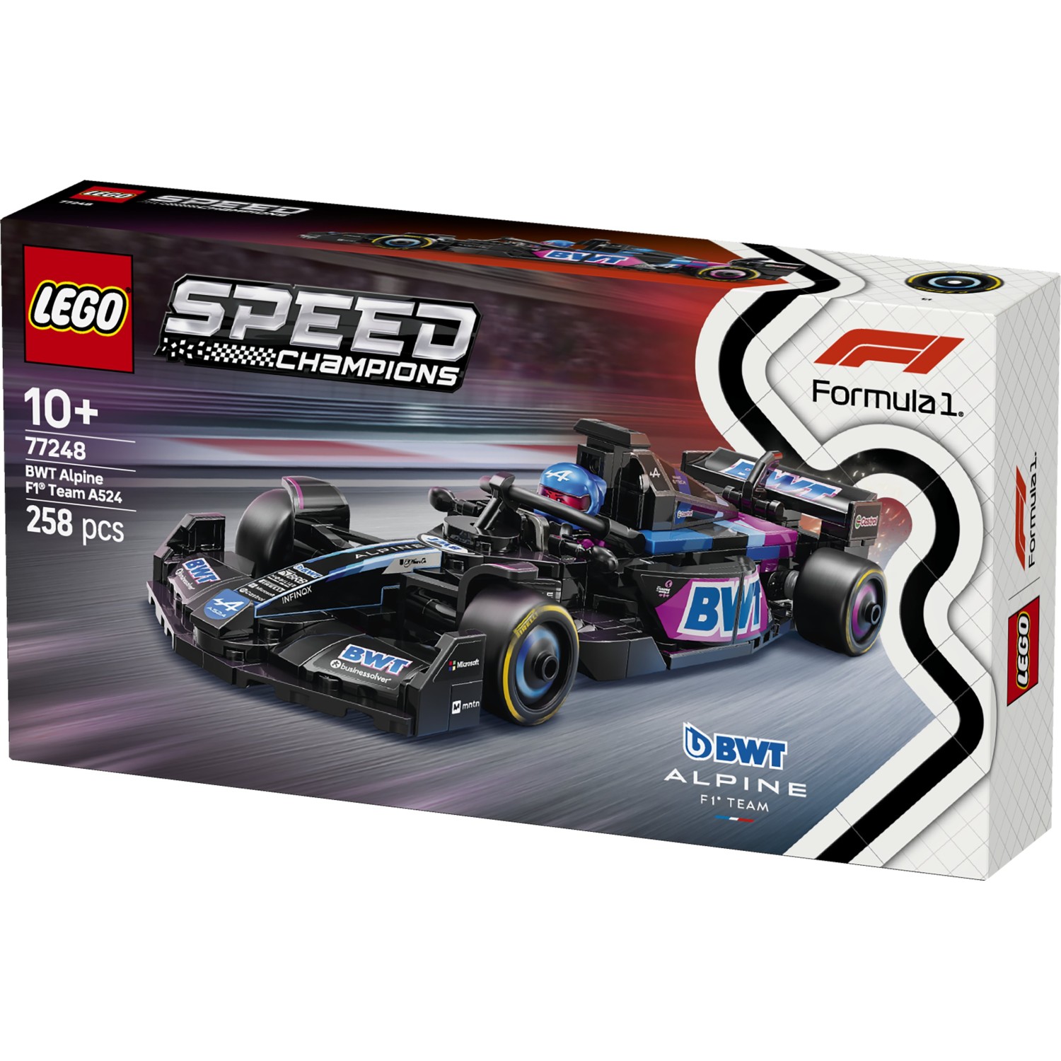Kocke Speed Champions Dirkalni avtomobil BWT Alpine F1® Team A524 77248