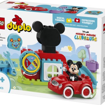 Kocke Duplo Klubska hiša in avto Miki Miške 10454