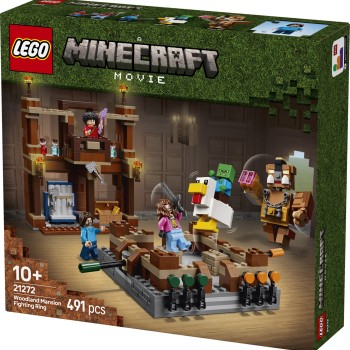 Kocke Minecraft Borilni ring v gozdnem dvorcu 21272