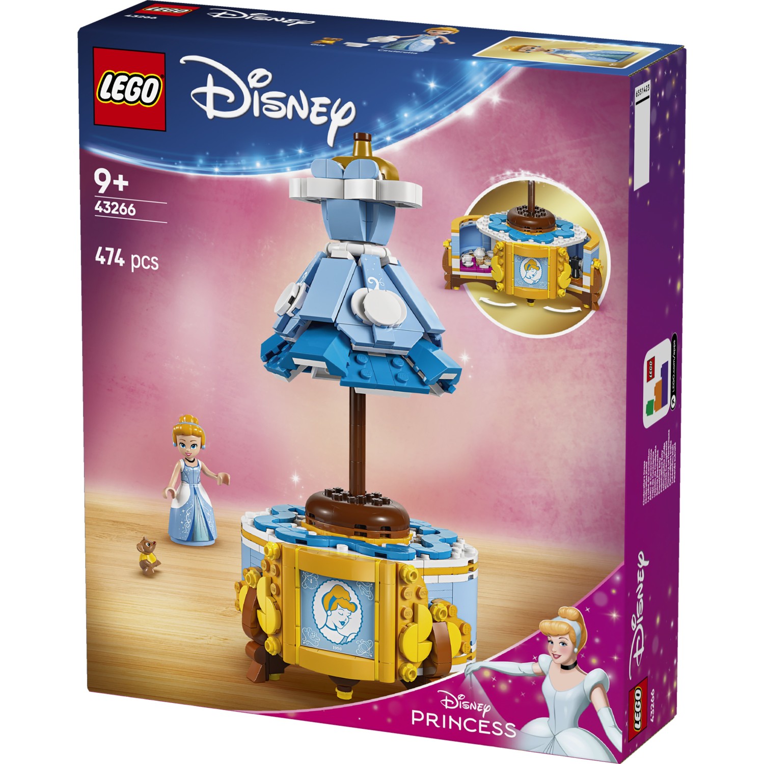 Kocke Disney Princess Pepelkina obleka 43266