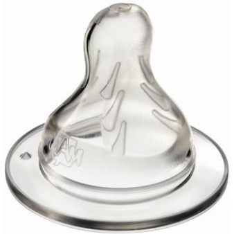 Silikonska duda MAM Anti-Colic 6+ mjeseci, vrlo brz protok gušće tekućine, 2 kom.