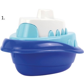 Ecoiffier ladja 18x17x10 cm