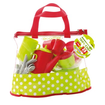 Ecoiffier posuđe u torbici