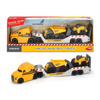 Dickie Mack kamion + 2 Volvo građevinska vozila