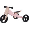 Free 2 Move leseni tricikel in poganjalec 2v1 RIDER Pink