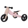 Free 2 Move leseni tricikel in poganjalec 2v1 RIDER Pink