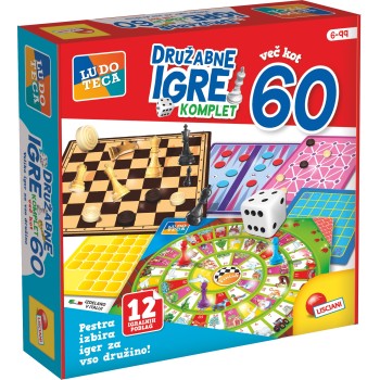 Lisciani set od 60 igara