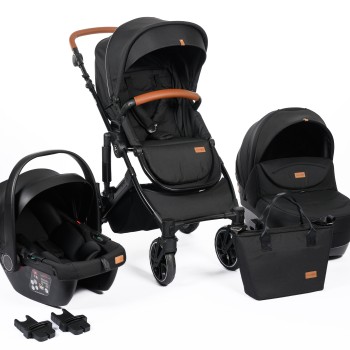 FreeON otroški voziček 3v1 COMFORT Black