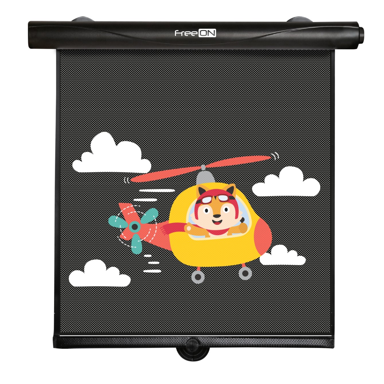 FreeON senčnik za v avto rolo 2/1 lisička