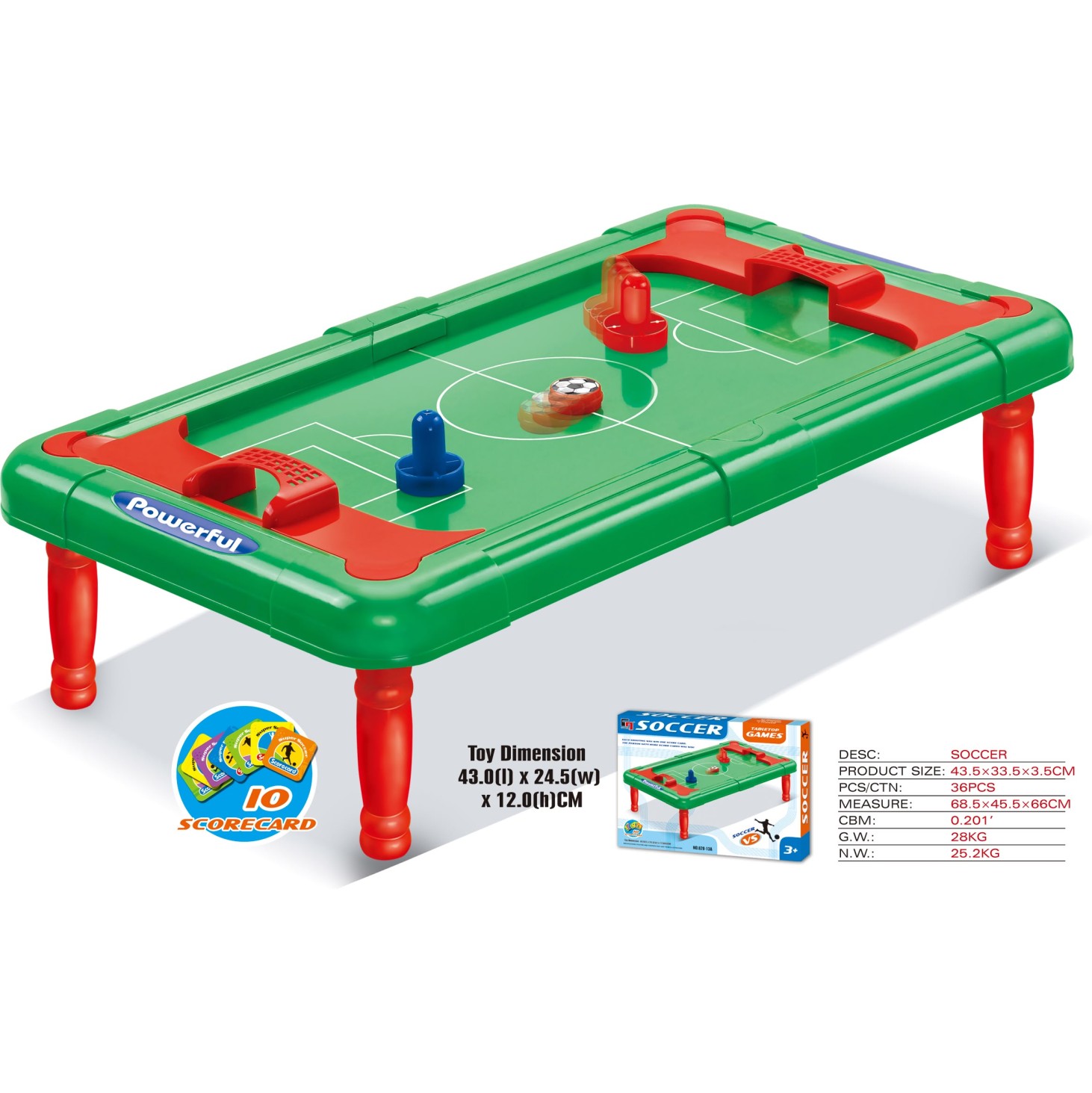 KingSport Namizna igra zadevanje golov 628-13A