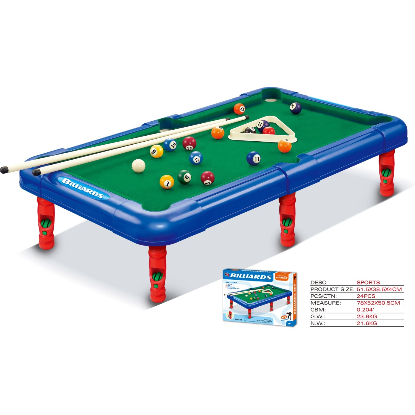 KingSport Namizna igra biljard