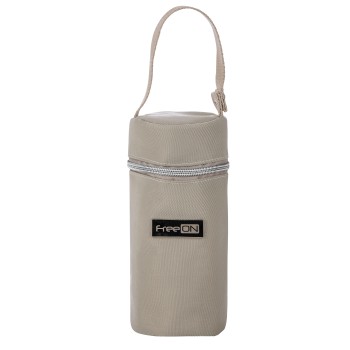 FreeON torbica za stekleničko Style enojna grey