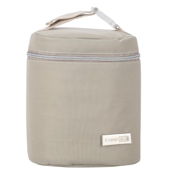 FreeON torbica za stekleničko STYLE dvojna grey