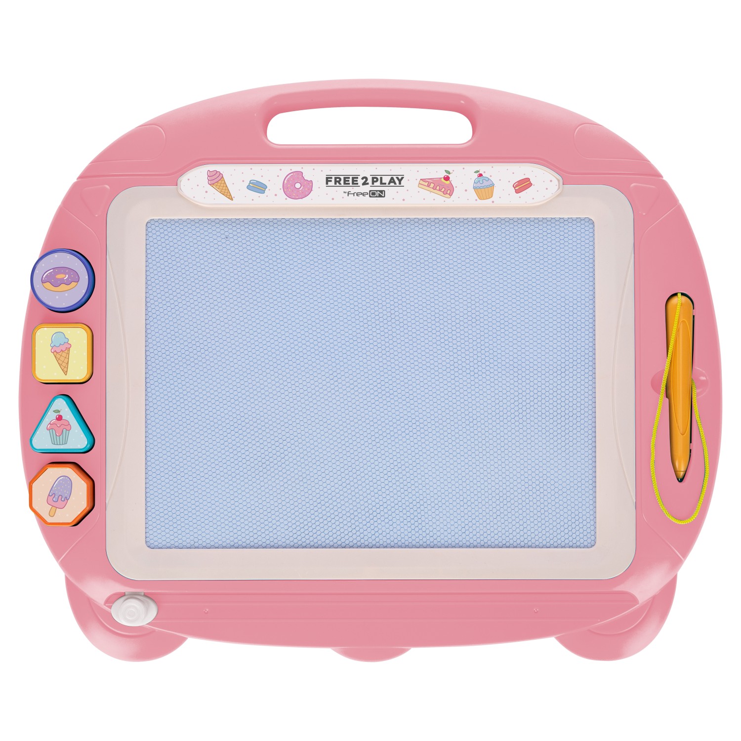 FREE2PLAY MAGNETNA TABLA BARVNA ORANŽNA FREE2PLAY MAGNETNA TABLA BARVNA ORANŽNA