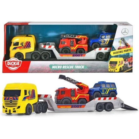 Dickie transportno vozilo 32 cm  in 2 reševalna vozila