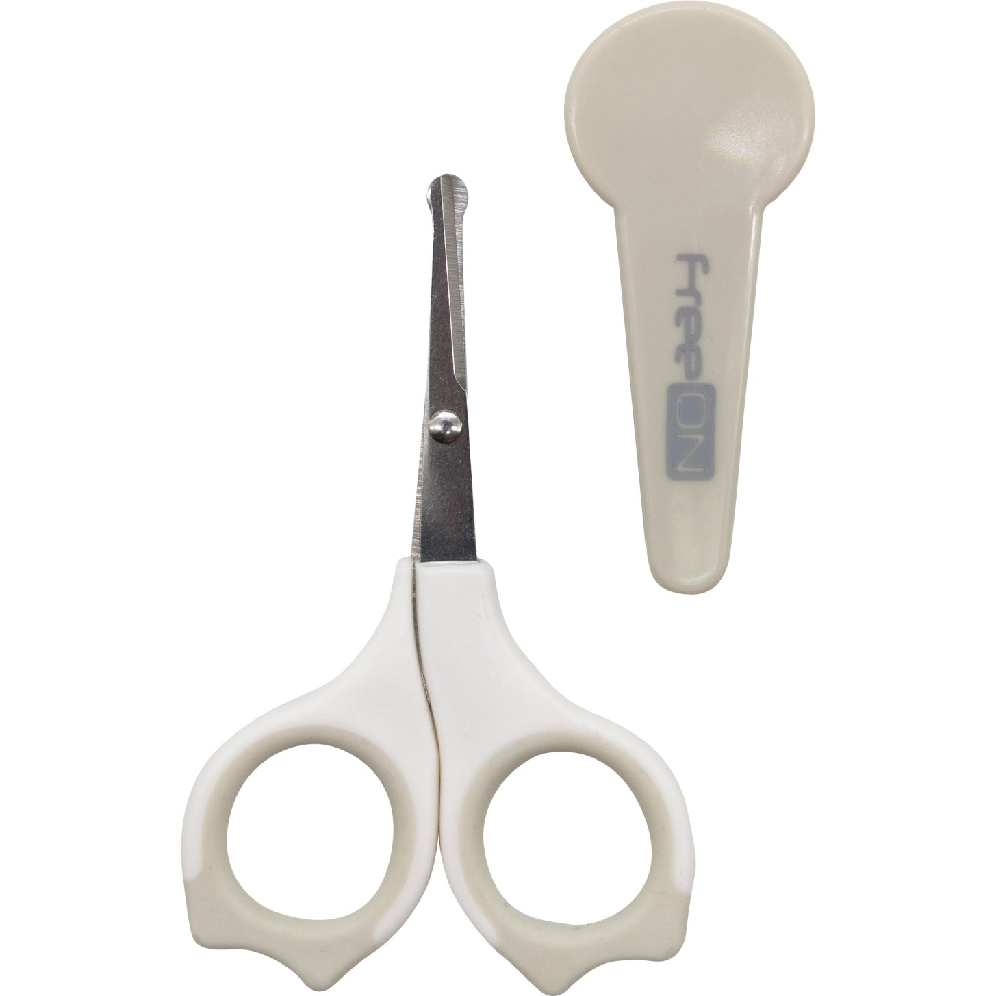 FreeON škarjice s pokrovčkom cool grey