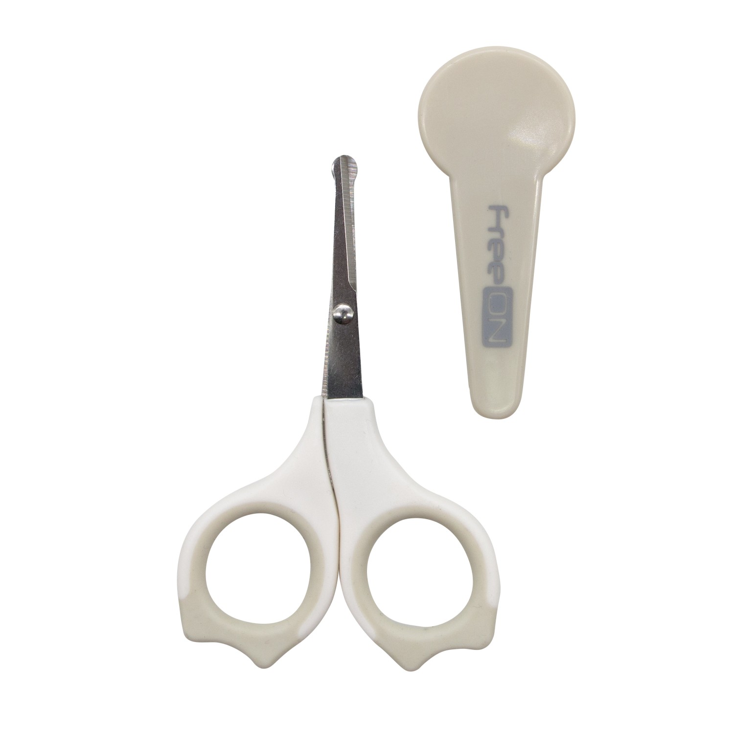 FreeON škarjice s pokrovčkom cool grey