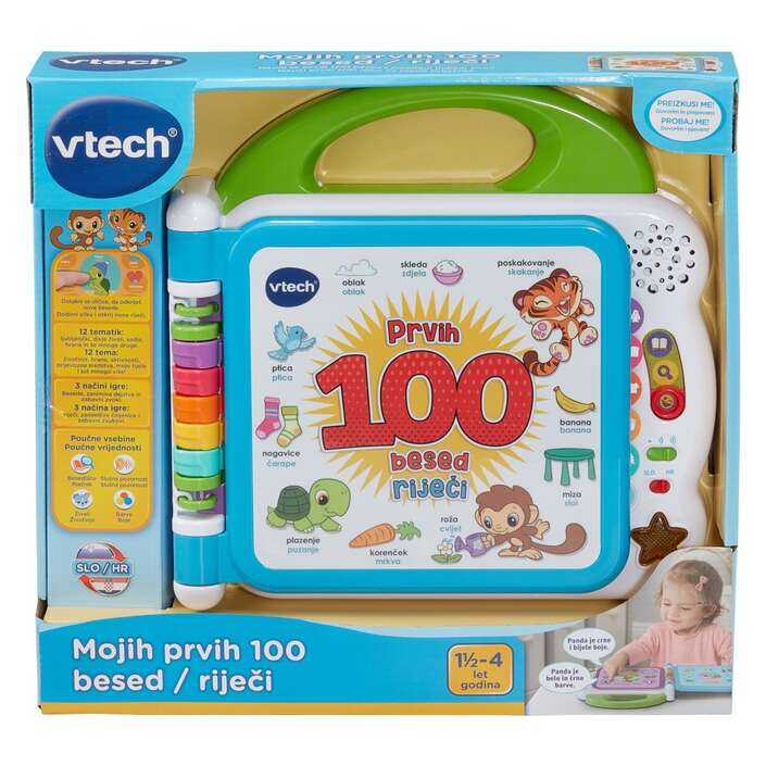 Vtech Mojih prvih 100 besed (Slo+Cro) 80 Vtech Mojih prvih 100 besed (Slo+Cro) 80