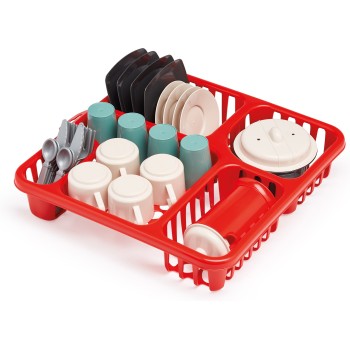 Ecoiffier set posode na odcejevalniku, 30 cm