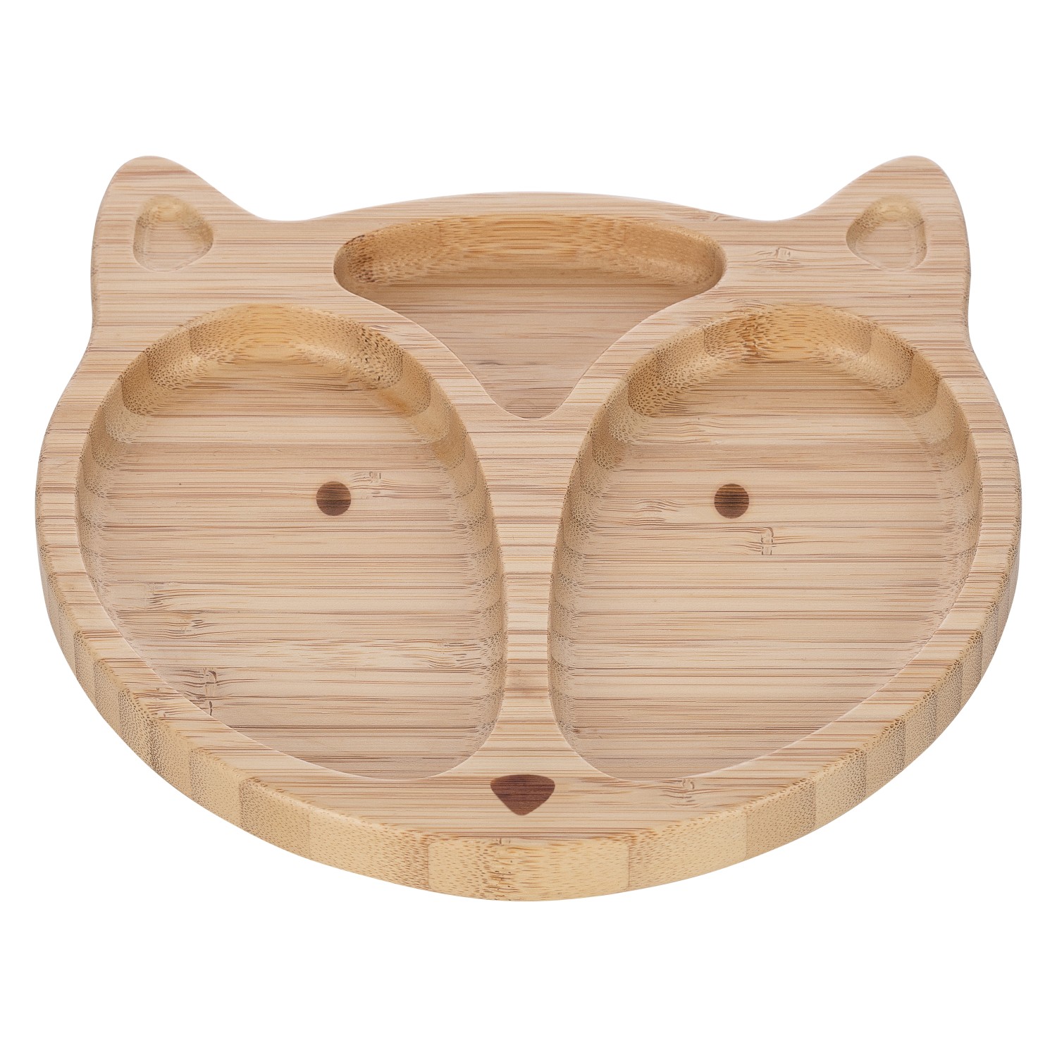 FreeON tanjur od bambusa s usisom Fox brown