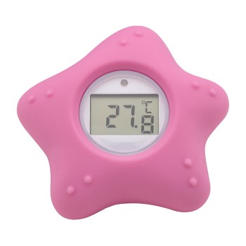 FreeON termometer za vodo digitalni Starfish pink 82931