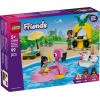 Lego® Friends 42658 Zabava na bazenu s samorogom in plamencem