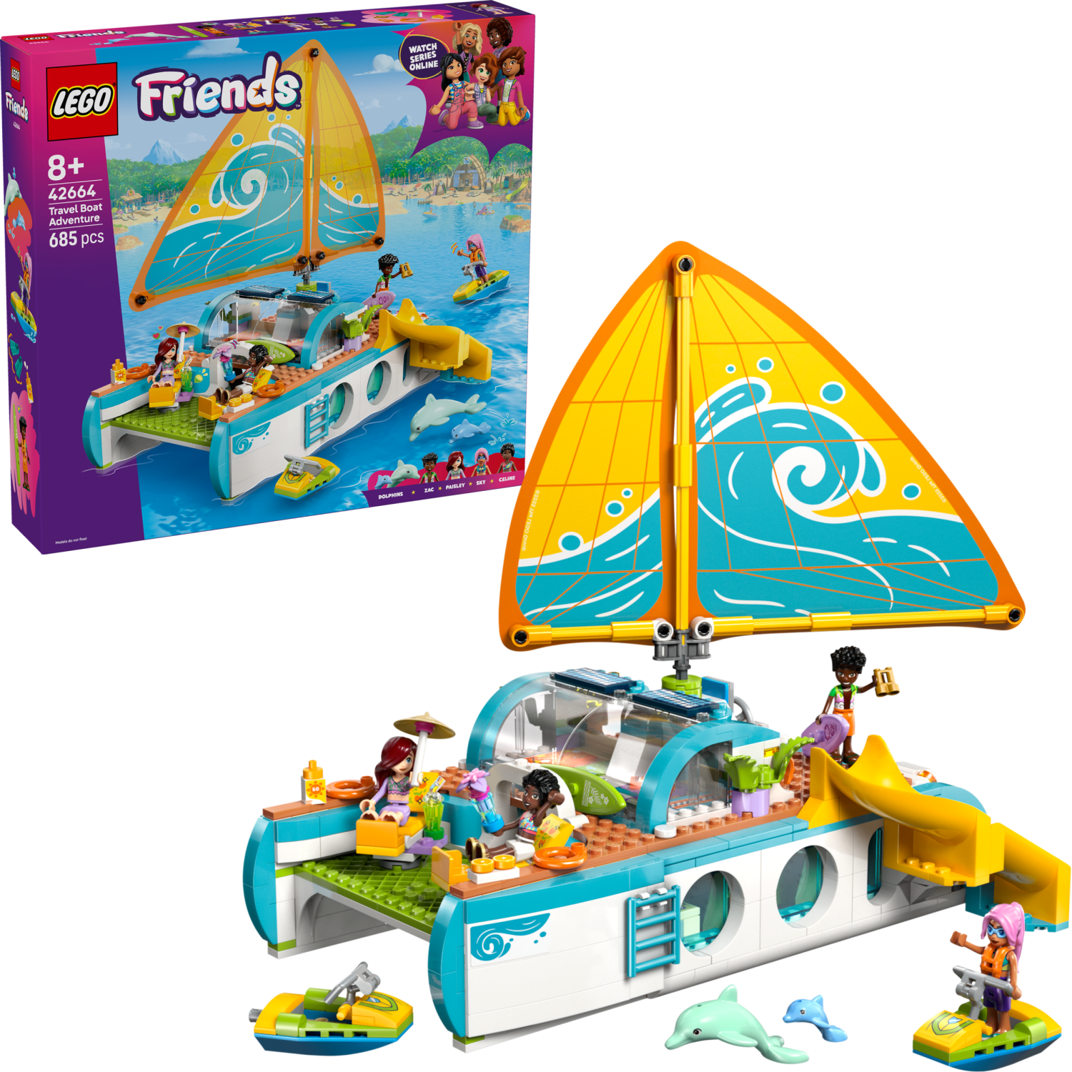 Lego® Friends 42664 Jadralska pustolovščina