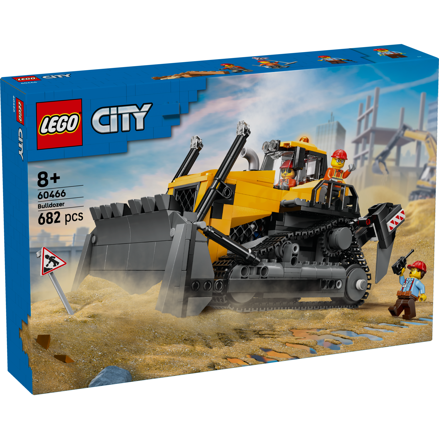 Lego® City 60466 Žuti buldožer
