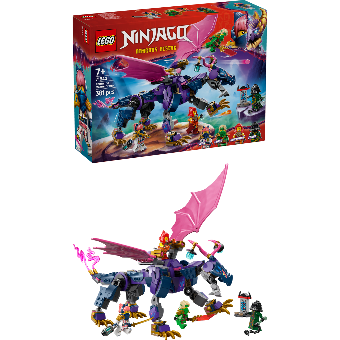 Lego® Ninjago® 71842 Majstor zmaja Rontu