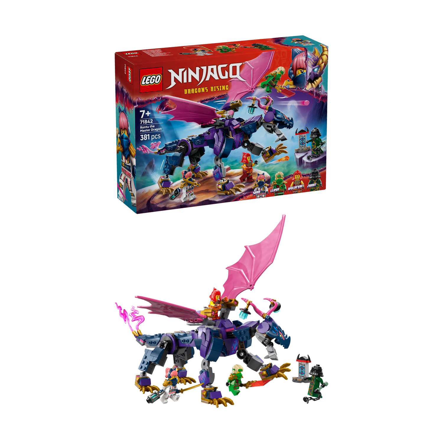 Lego® Ninjago® 71842 Majstor zmaja Rontu