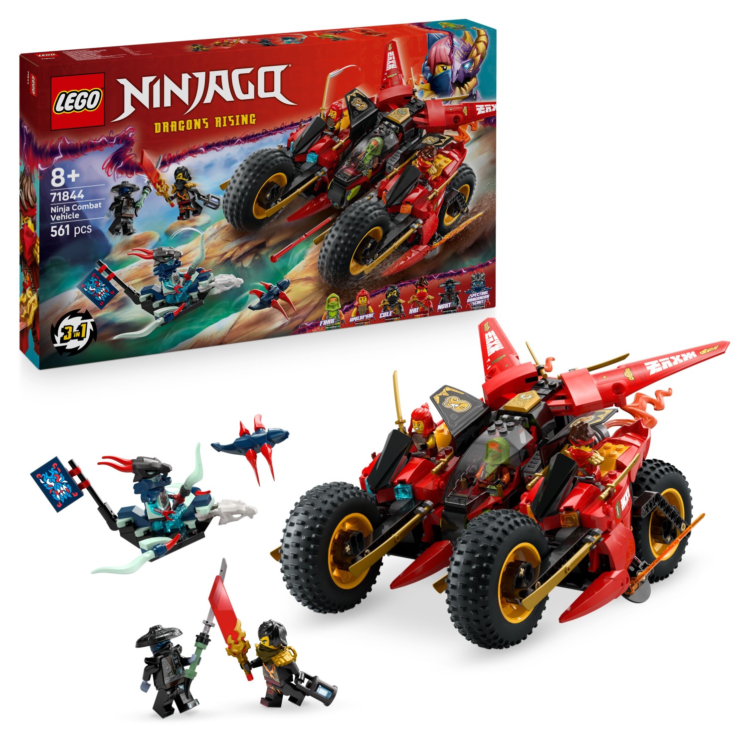 Lego® Ninjago® 71844 Ninjago bojno vozilo
