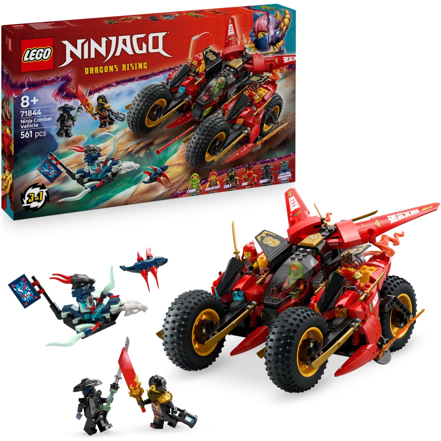 Lego® Ninjago® 71844 Ninjevsko bojno vozilo