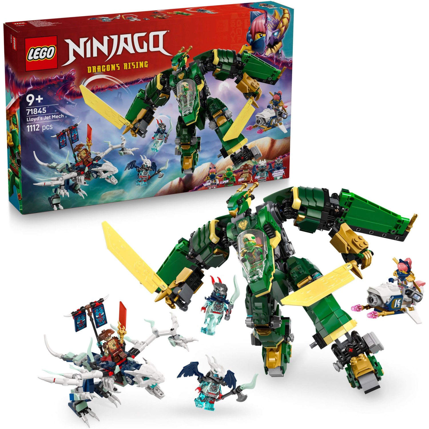 Lego® Ninjago® 71845 Lloydov reaktivni robotski oklep