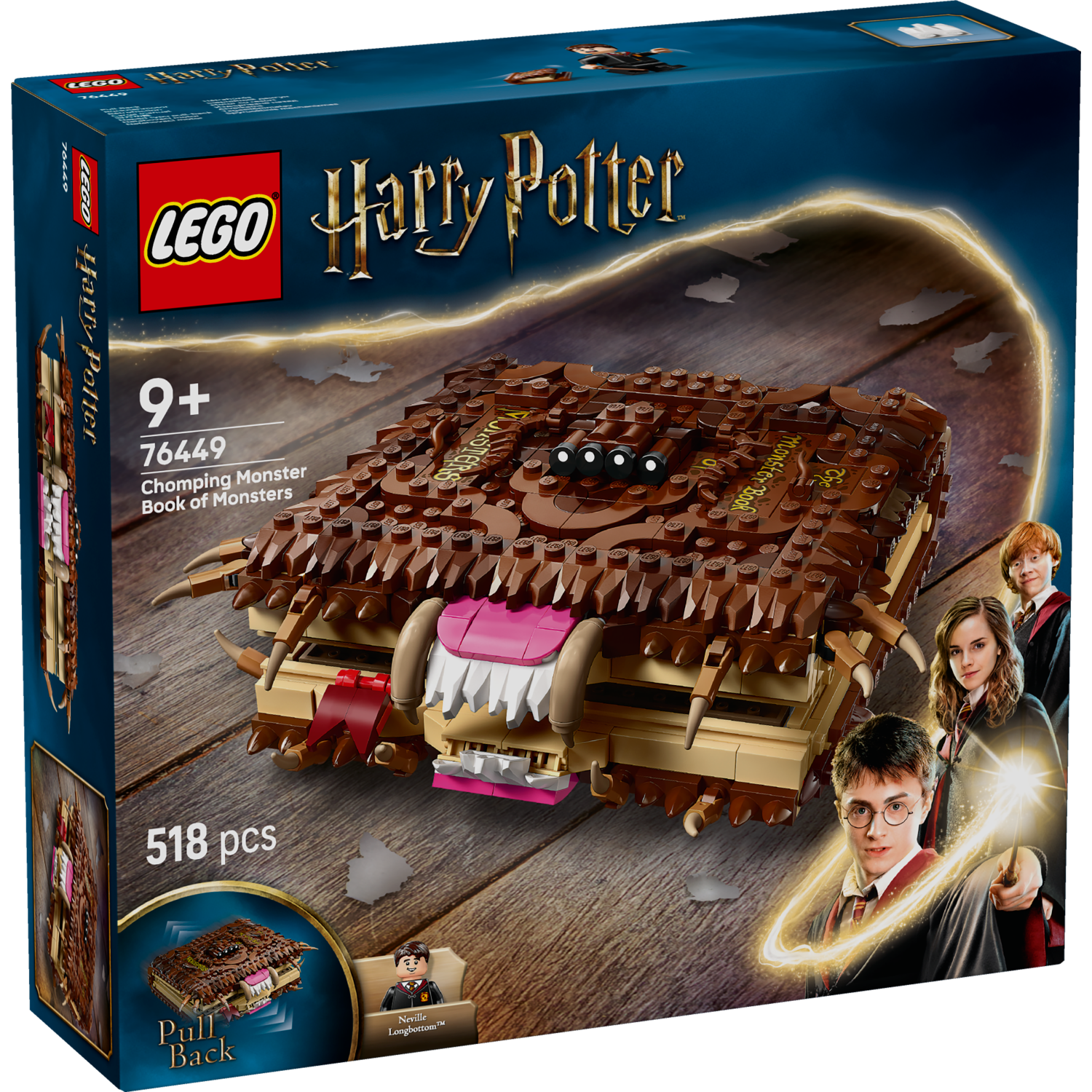 Lego® Harry Potter™ 76449 Hlastajoča pošastna knjiga o pošastih