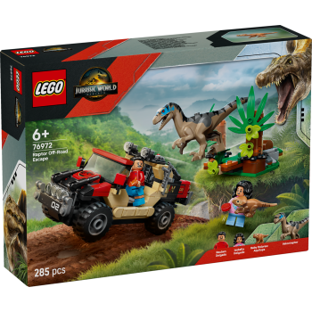 Lego® Jurassic World™ 76972 Terenski pobeg pred raptorko