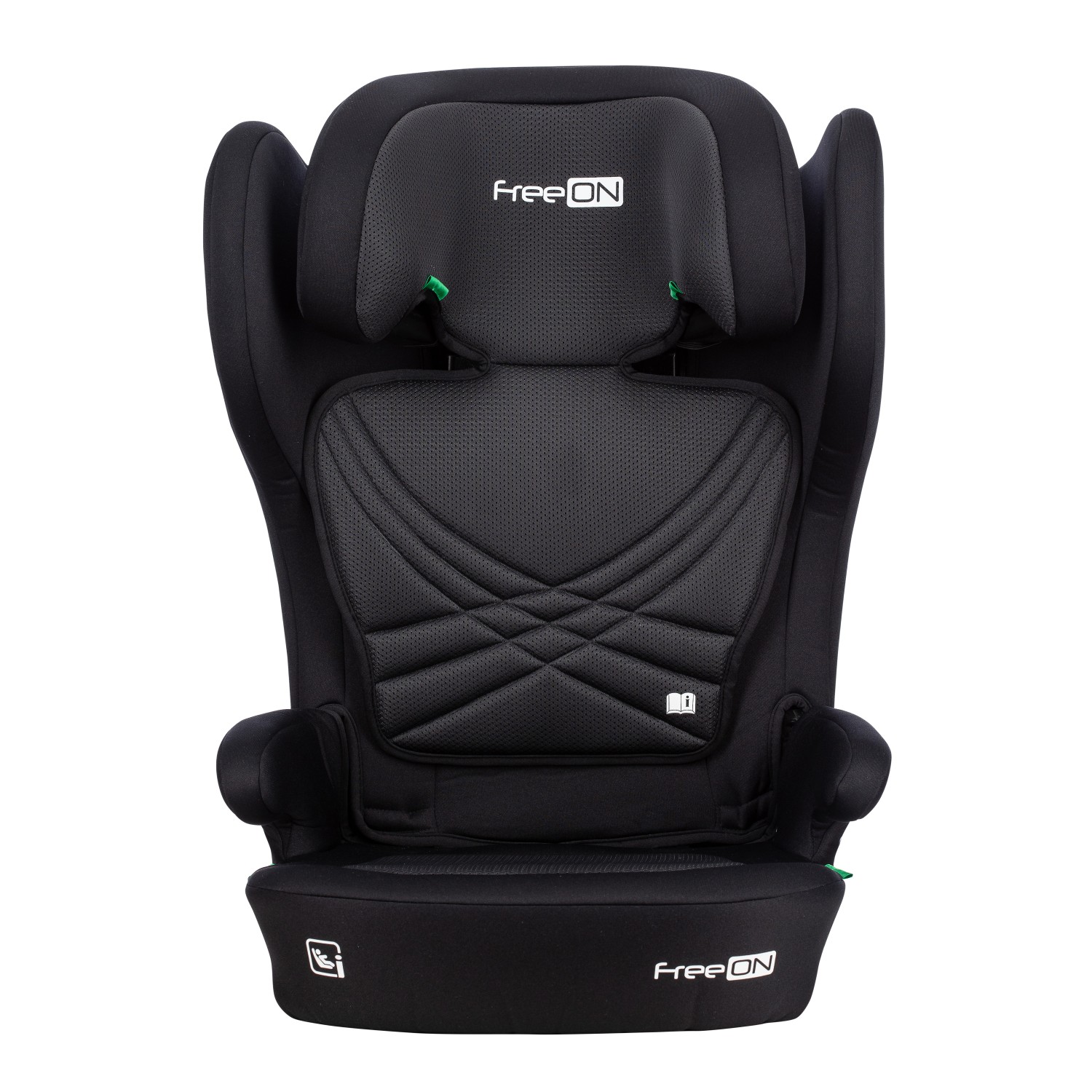 Avtosedež i-Size OLYMP zložljiv Black 100-150 cm