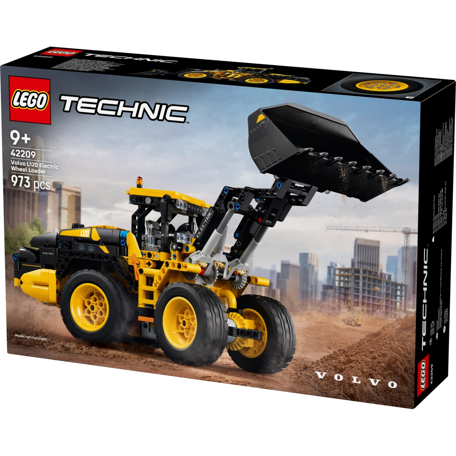 Kocke Technic Utovarivač s kotačima Volvo L120 Electric 42209 Kocke Technic Utovarivač s kotačima Volvo L120 Electric 42209