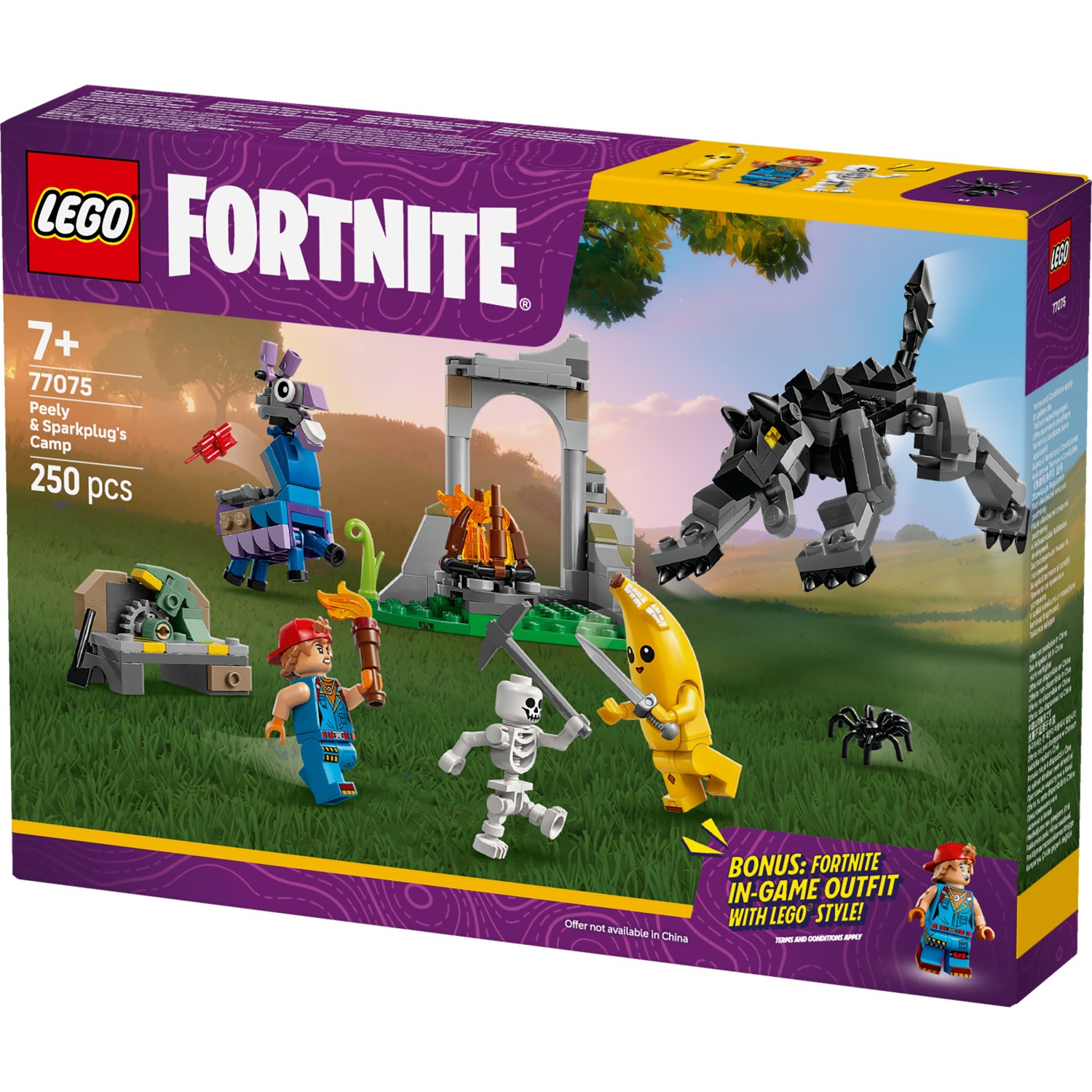 Kocke Fortnite Tabor Peelyja in Sparkpluga 77075