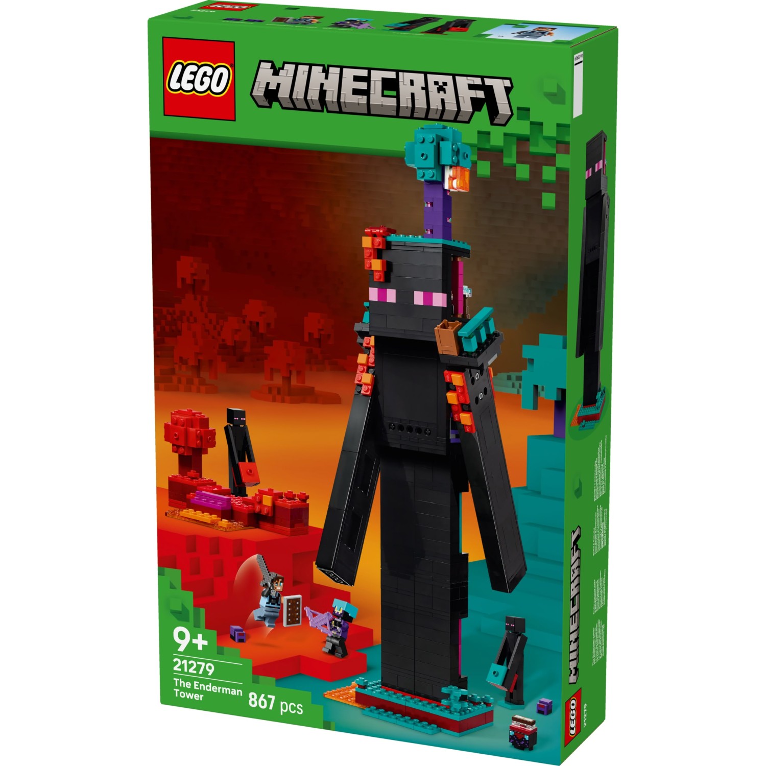 Kocke Lego Minecraft - Endermanski stolp 21279
