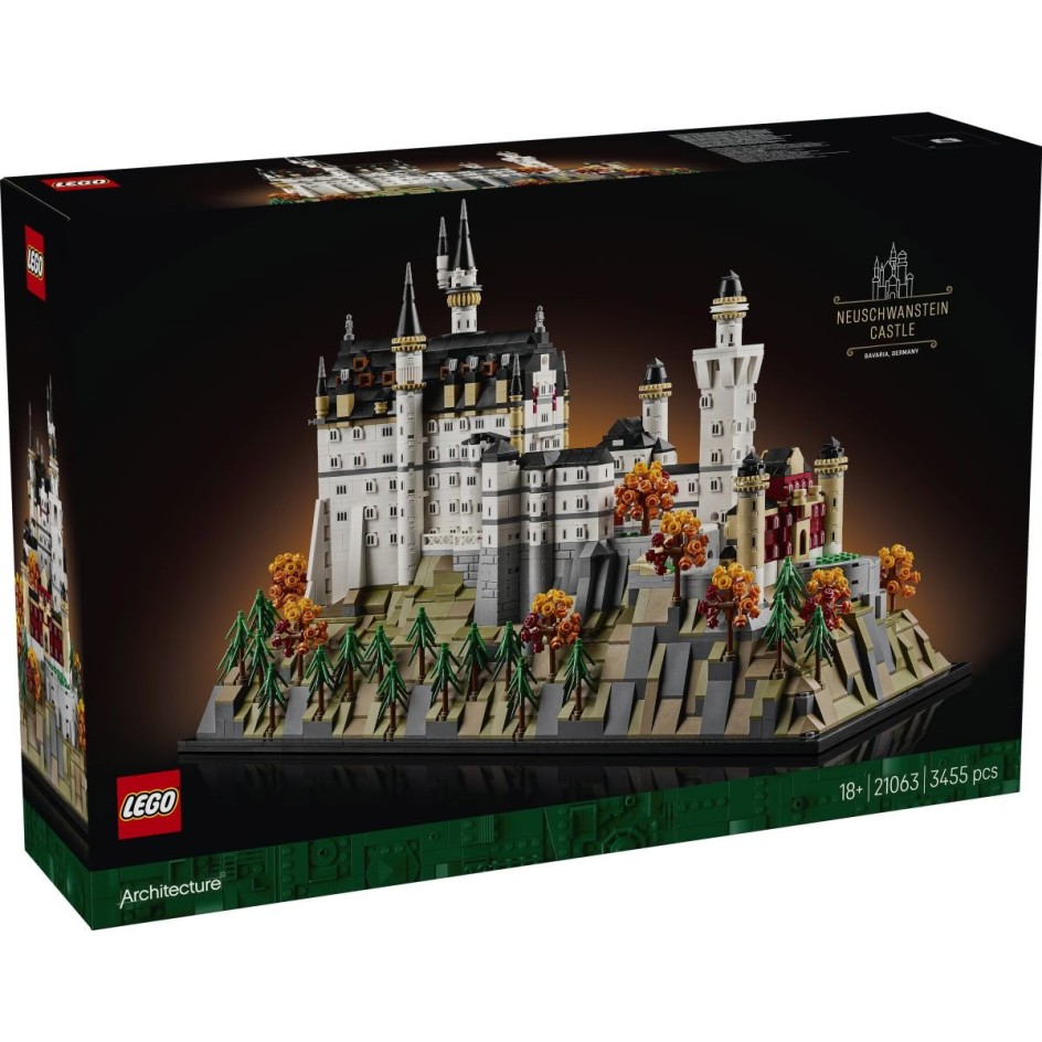 Lego Architecture Dvorac Neuschwanstein 21063