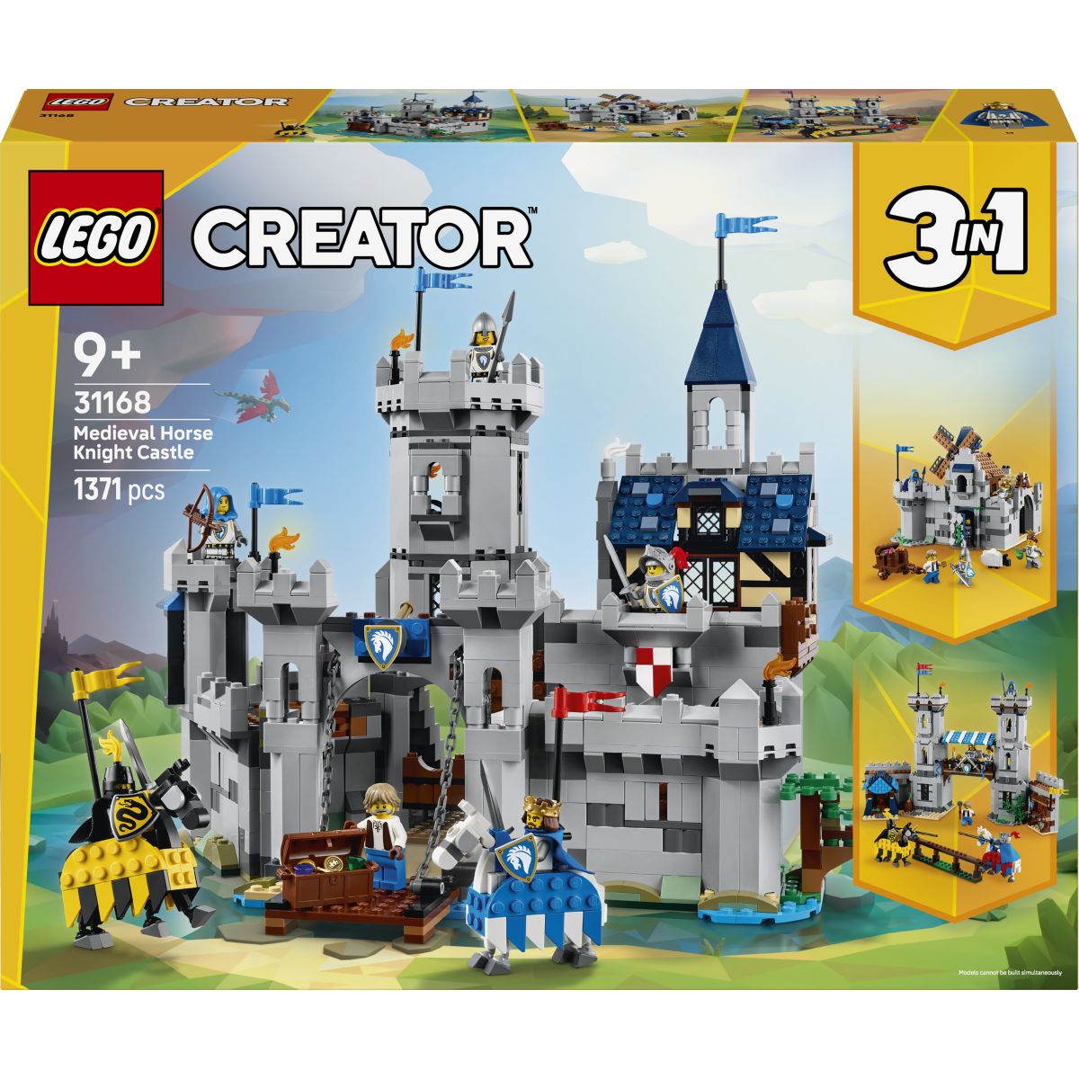 Lego Creator Srednjeveški grad viteza konjenika 31168