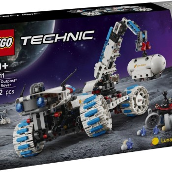 Kocke Technic Lunarno vesoljsko vozilo rover Lunar Outpost 42211