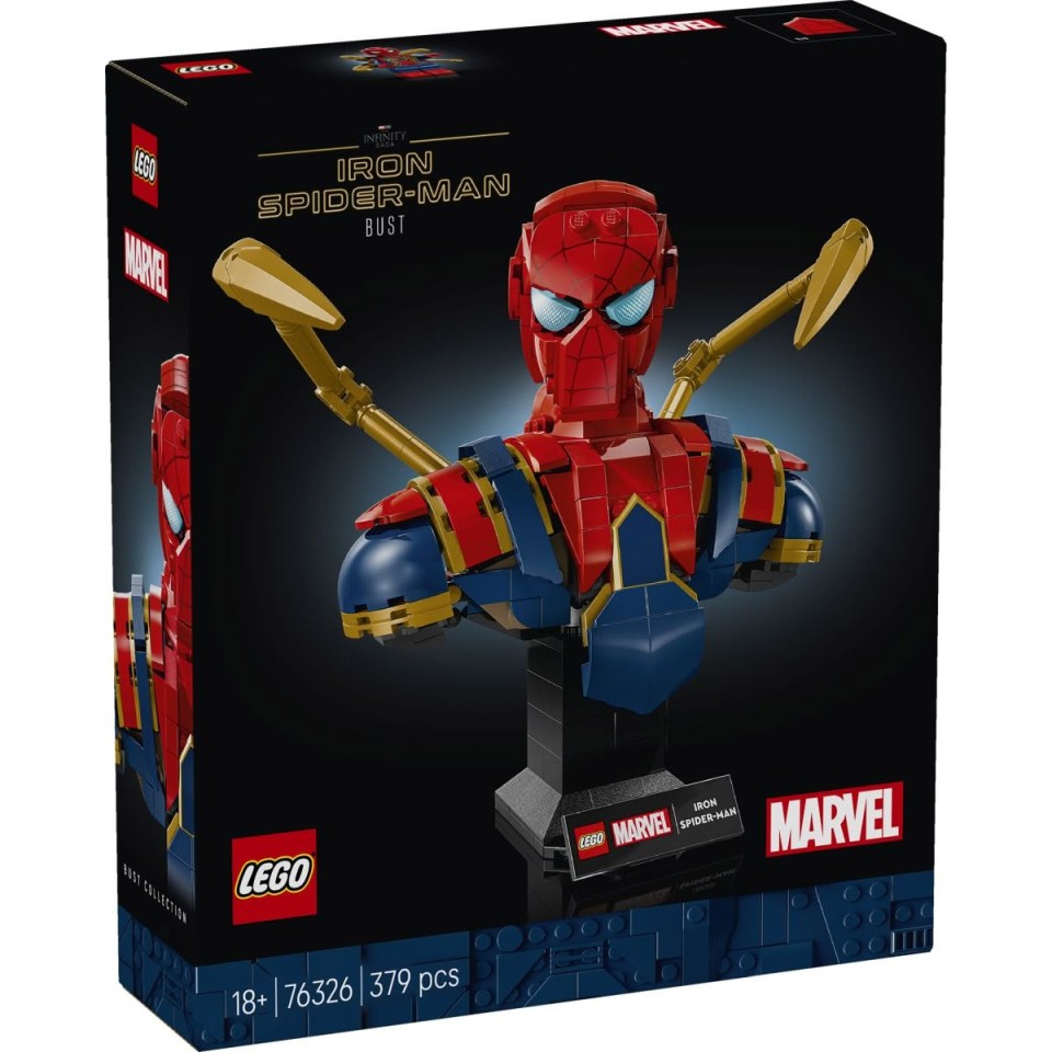 Lego kocke Super Heroes Doprsni Iron Spider-Man 76326
