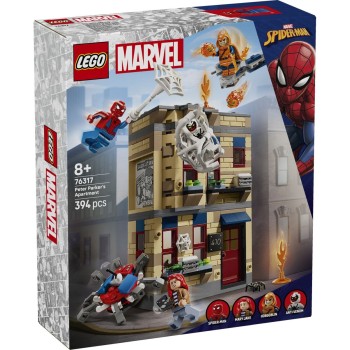 Lego kocke Super Heroes Stanovanje Petra Parkerja 76317