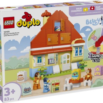 Kocke Duplo Blueyina družinska hiša z igro spomin 10459